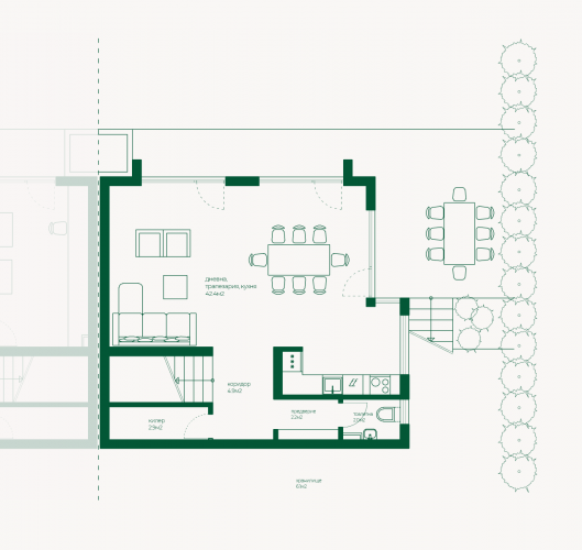 House Denver - Floor Plan - Level 0